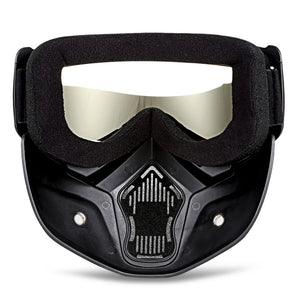 ROBESBON MT - 009 Motorcycle Goggles with Mask